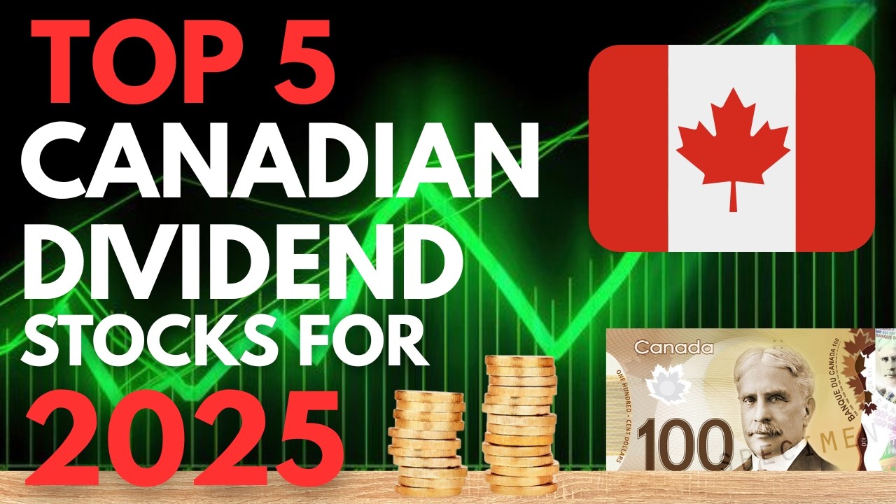 5 лучших канадских дивидендных акций в 2025 году | Лучшие акции для пассивного дохода 🇨🇦