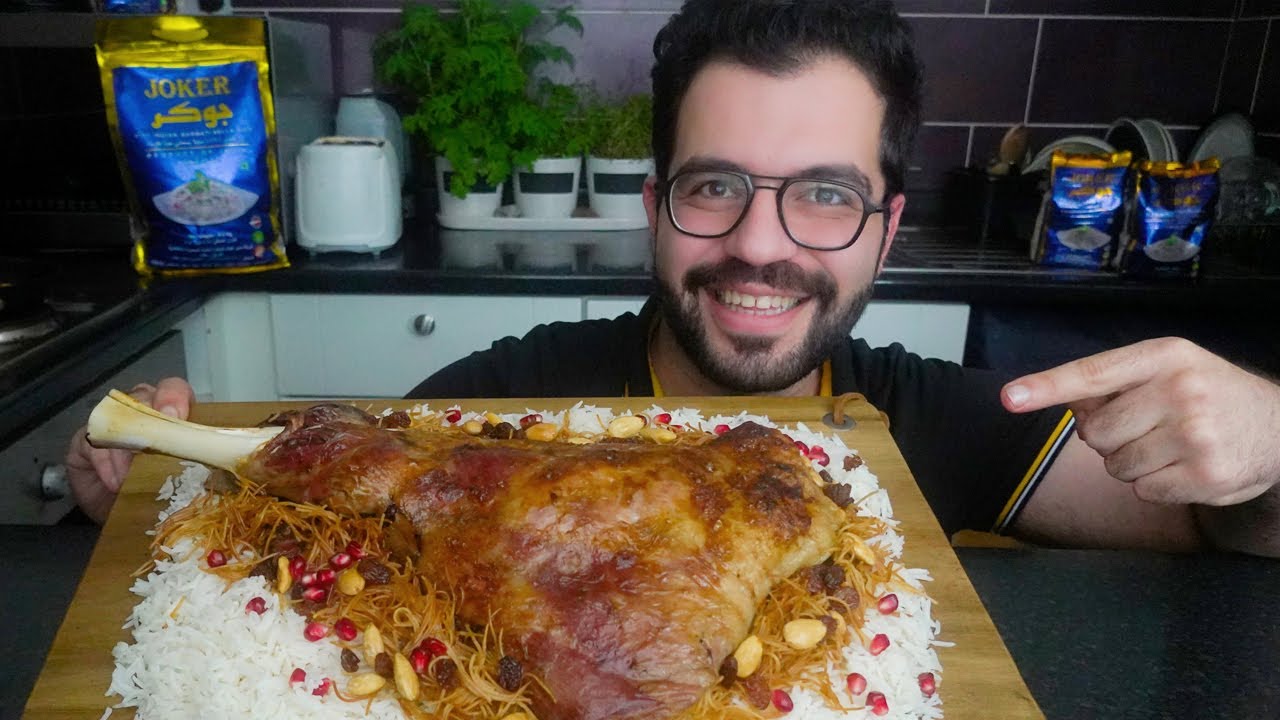 ⁣Iraqi Quzi | قوزي عراقي بدبس الرمان | وصفة عزائم | شيف شاهين