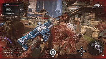 Gears of War 5 DAWN map Horde Frenzy Random Public match Combat Medic NO Commentary