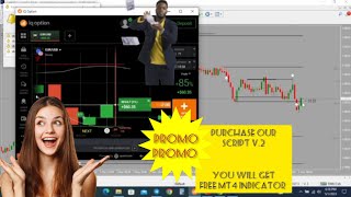 Profitable Trade with this secret strategy || Auto Script V.2 || + free mt4 indicator || IQ option
