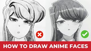 What NOT to do when Drawing Manga Faces