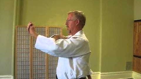 Tekubi Joho Kosa Undo Details - AAA 5th Kyu Ki Test and Exercise