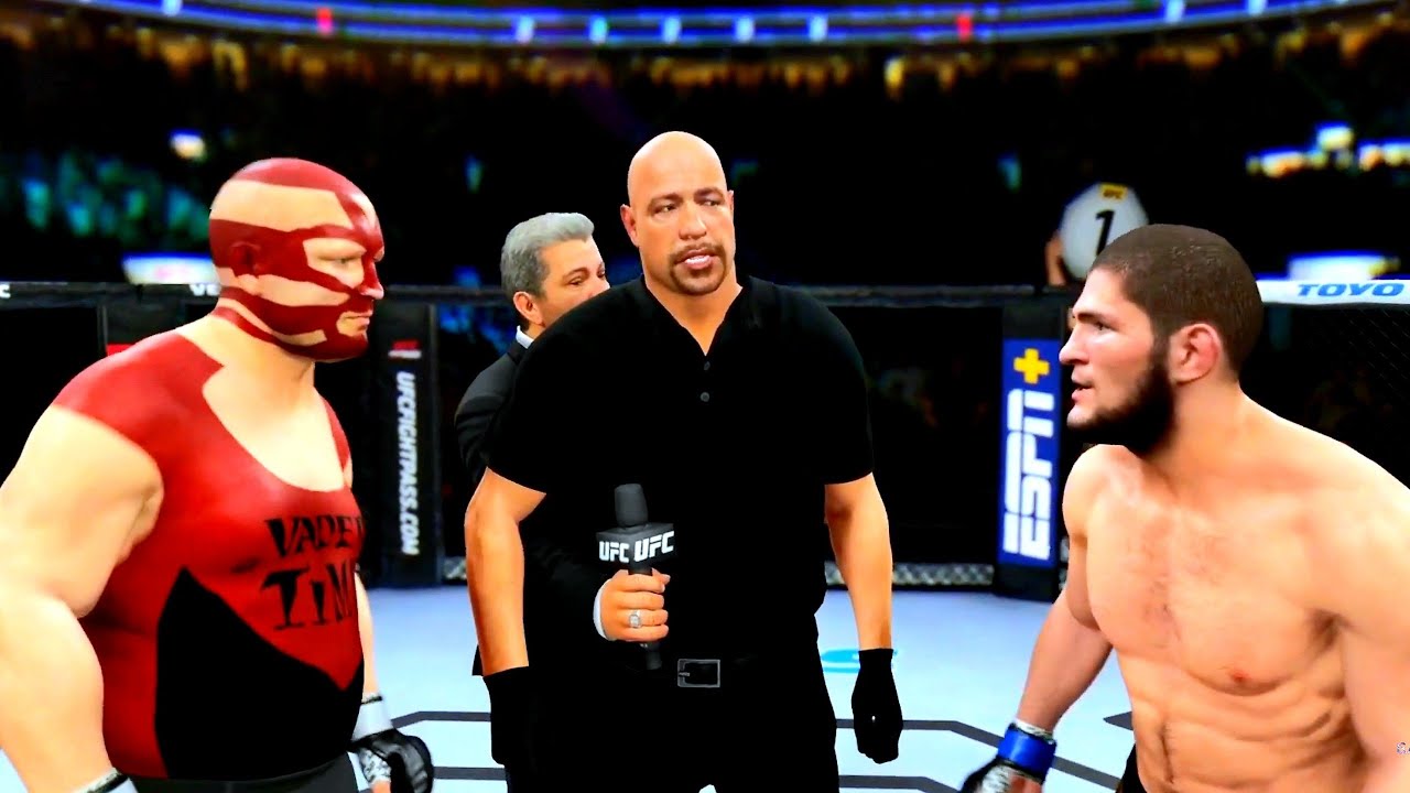 big-van-vader-vs-khabib-nurmagomedov-ea-sports-ufc-4-youtube