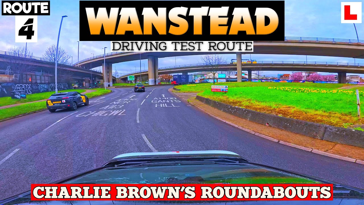 МАРШРУТ ТЕСТОВ ВОДИТЕЛЬСКОГО ВОЖДЕНИЯ УАНСТЕДА ||EP4 - #DRIVINGTESTVIDEO #OJKENNY #drivingexam