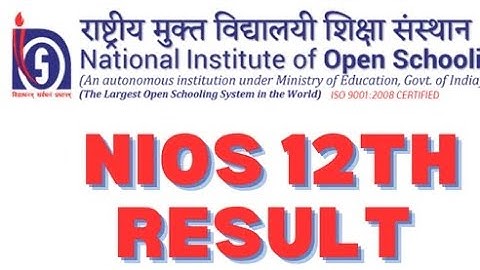NIOS 10TH 12TH RESULT DECLARED APRIL EXAM 2023 #youtuber #nios #niosboardnewstoday #niosexamupdates
