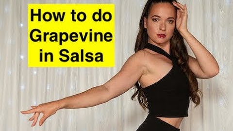 How to do Grapevine in Salsa by Corina Wursch, Incognito Dance Online