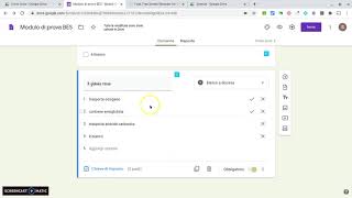 Google moduli parte 2 (creare il quiz)