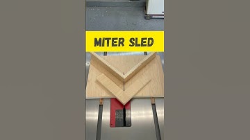 Miter Sled for Table Saw