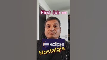 First Job reminds Eclipse IDE #softwaredevelopment #java #eclipse #nostalgia #debugging #coding #ide