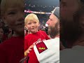This moment between Jordan Staal and his son, Henry, after winning the Stanley Cup 🥹
