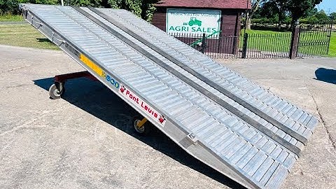 PORT LEVIS 10 TON MOBILE LOADING RAMP