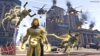 GTA 5 - Sentry Updated Ped Showcase + Ten Star Wanted Level Rampage