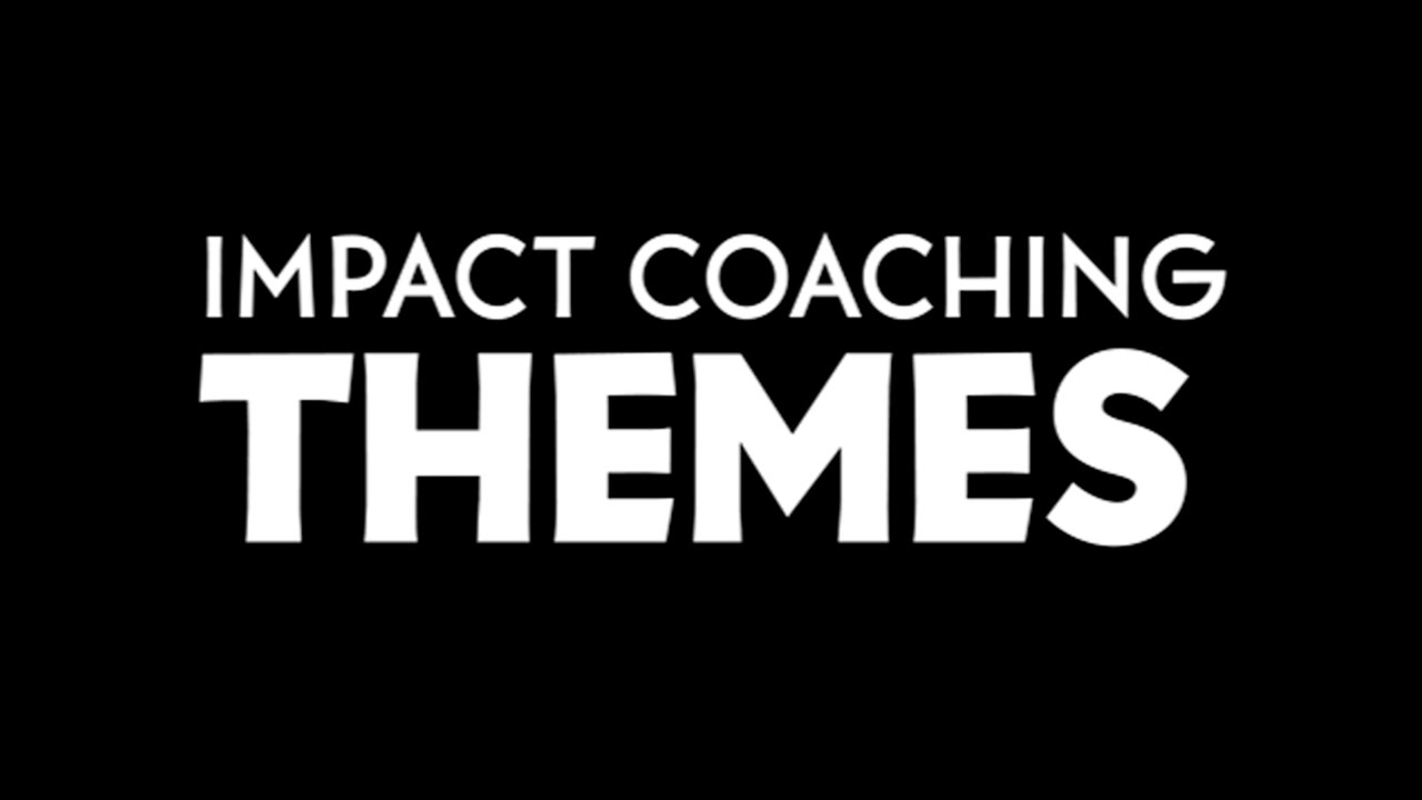 Laser Focused Coaching IMPACT, THE CHANGE CATALYST YouTube