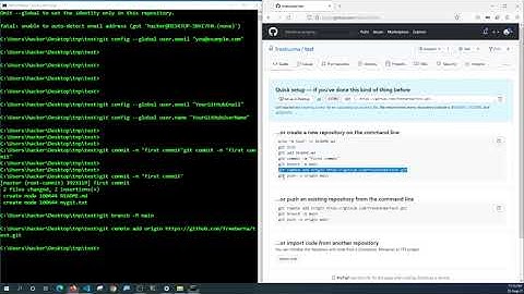 04 (02) How to use Git in Myanmar Language Git သုံးနည်း