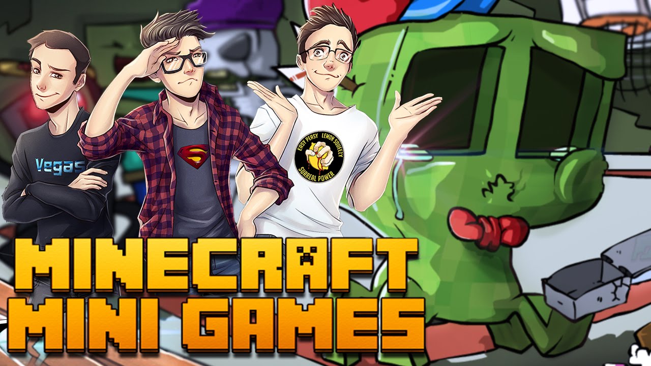 MINECRAFT MINIGAMES : SPUTARE IN FACCIA A VEGAS E RUBARE LE PECORE A SURRY!!
