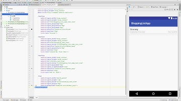How to build a Shopping List App using Cloud Firestore and Android - 10 - Display the Lists Part.2