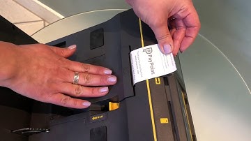 PayPoint Support - PayPoint One - Changing the Receipt Roll