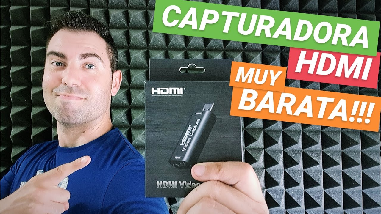 Capturadora HDMI BARATA! y compatible con todo! 