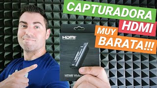 Capturadora HDMI BARATA! y compatible con todo!