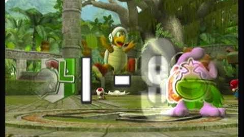 Mario Sluggers Request: Bowser jr Vs Luigi pt2