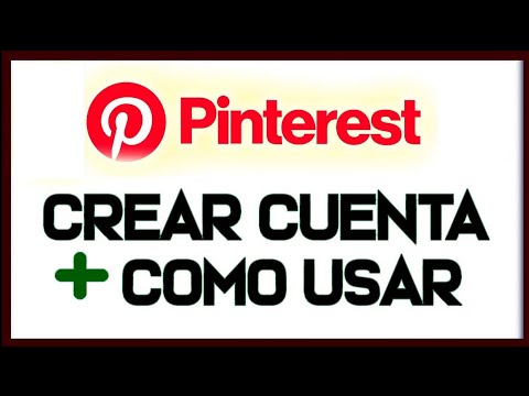 Video: Cómo Registrarse En Pinterest