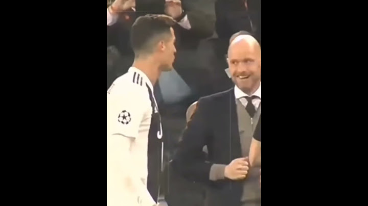 Ronaldo vs ten Hag 😳