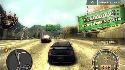 need for speed most wanted 2005 - race #2 - diamond &  union  (Sprint)