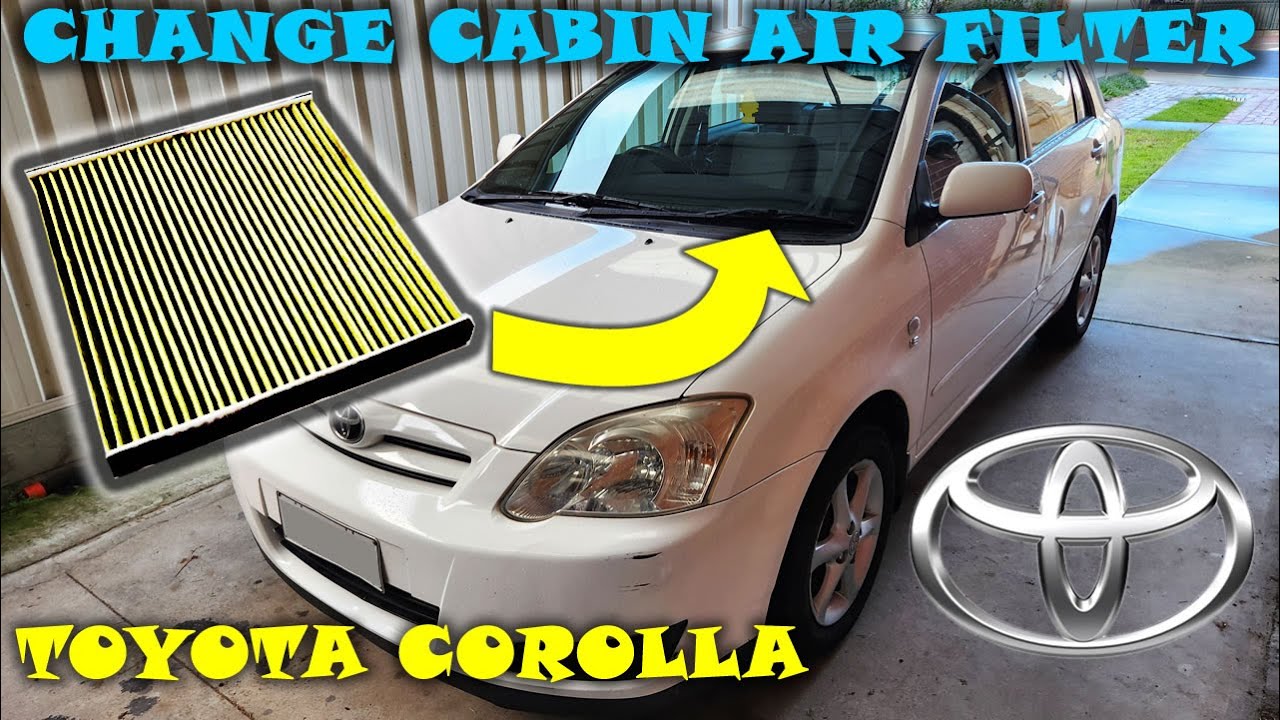 How to change the Cabin Air Filter / Pollen Filter - 2005 Toyota ...