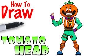 How to Draw Tomato Head | Fortnite How to Draw Tomato Head | Fortnite