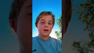POV biking down a hill