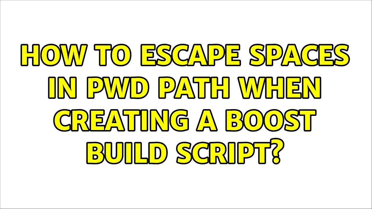 ubuntu-how-to-escape-spaces-in-pwd-path-when-creating-a-boost-build