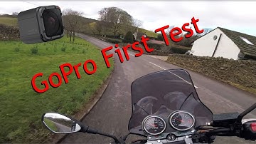 GoPro Session 5 first test, helmet mount.