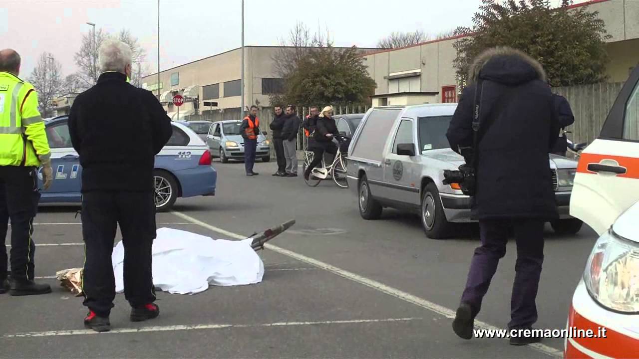 Crem@online: Tragico investimento nella zona industriale di Romanengo. Perde la vita pensionato