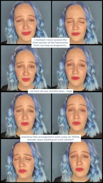Talking To The Moon - Bruno Mars 💙 (Harmony/A Cappella Cover) #shorts #tiktok #acappella