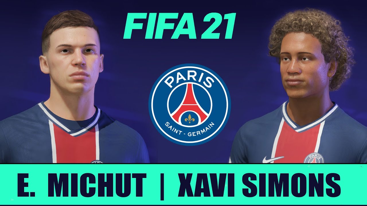 FIFA 21 | ÉDOUARD MICHUT | XAVI SIMONS | PSG | LOOK ALIKE | HOW TO MAKE | PRO CLUBS | TUTORIAL