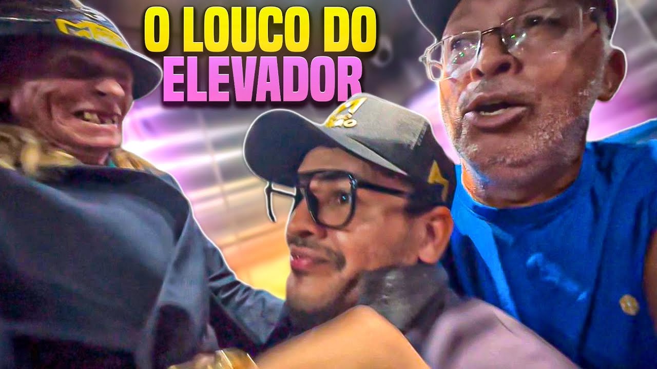 DIDINHO TA COMEÇANDO A PERDER O MEDO DE ELEVADOR | REI DO DANONE