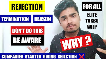 Why Company giving Rejections | Reason | It