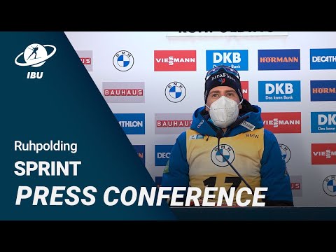 World Cup 21/22 Ruhpolding: Men Sprint Press Conference