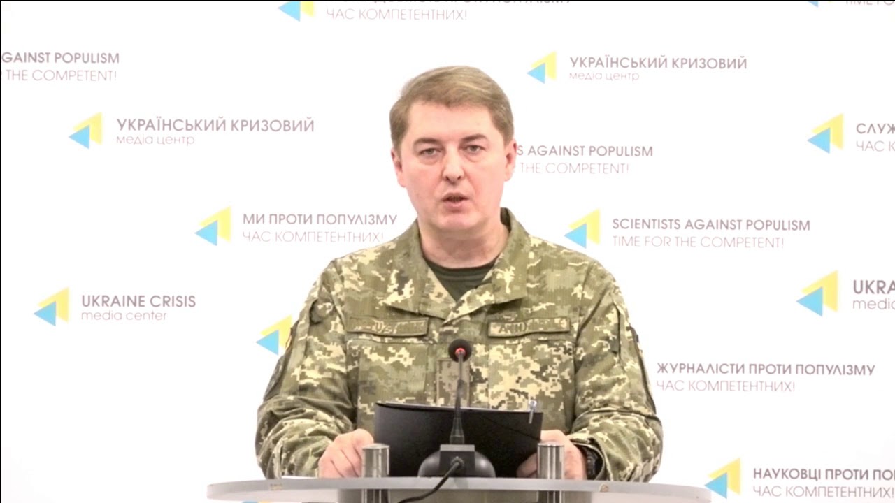 Col. Oleksandr Motuzyanyk, Ministry of Defense of Ukraine spokesperson. UCMC 17.12.2017 camera iphone 8 plus apk