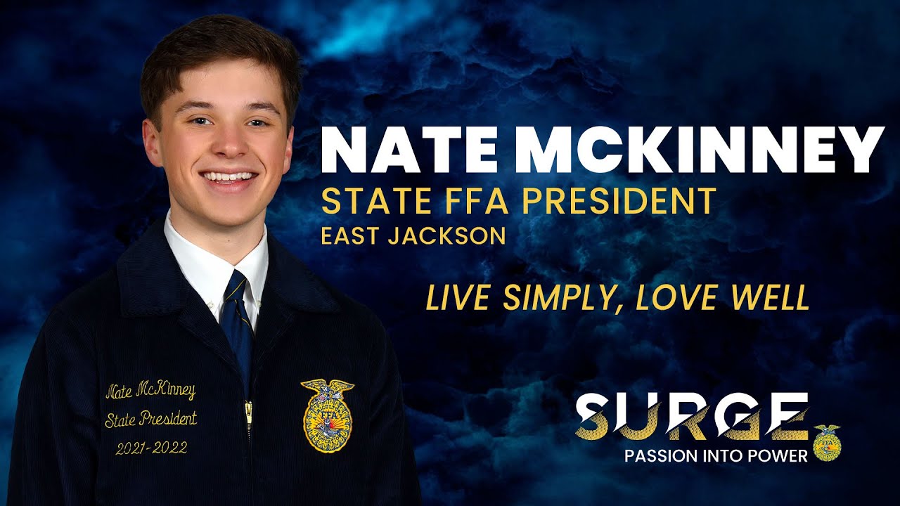 Nate McKinney - Retiring Address, 94th Georgia State FFA Convention ...