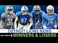 Detroit Lions News: Jeff Okudah OUT + Winners &amp; Losers From Lions Win vs. Giants Ft. Jamaal Williams