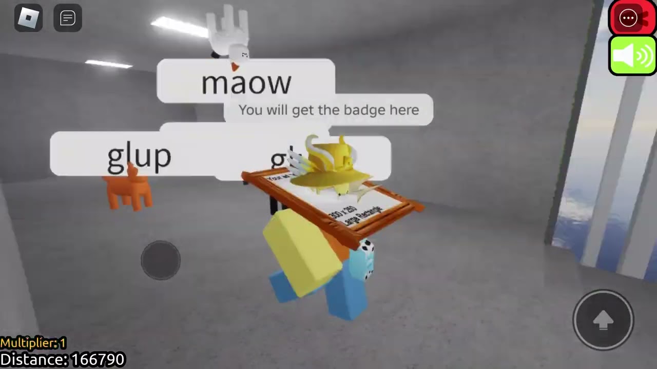 How to get the “Cat Cave” Badge in “an Annoyingly long monorail game” on Roblox