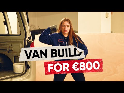 🚐 VAN BUILD for €800 AND 2 WEEKS ❌ NO EXPERIENCE