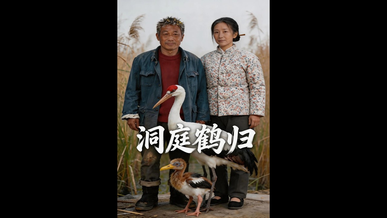【一口气看完】《洞庭鹤归》#短剧 #AI短剧 #逆袭 #drama #爽剧 #鲨鱼先生