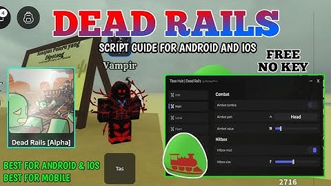 UPDATE DEAD RAILS🚂 SCRIPT GUIDE 2025 TBAO HUB | FREE & NO KEY FOR ANDROID & IOS!