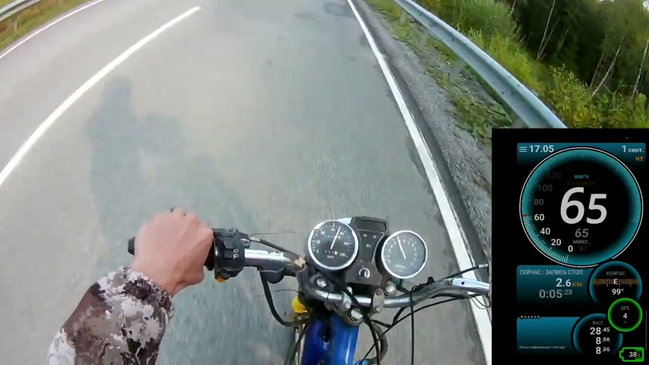 Максимальная скорость мопеда 140 кубов - YouTube