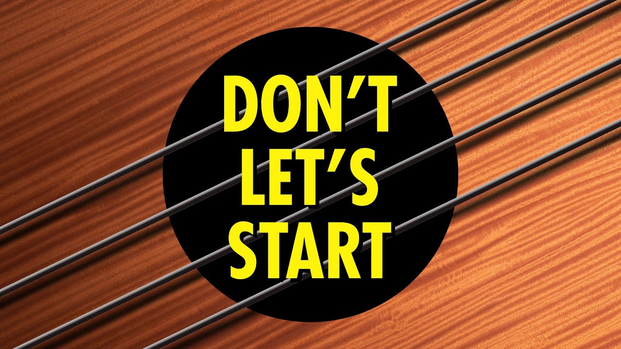 Don't Let's Start – TMBG // Ukulele Play through