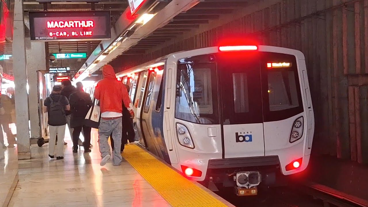 Chaotic BART Action in San Francisco (5/20/25)