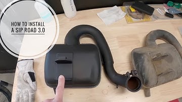 Sip road 3 exhaust installation /px200 engine