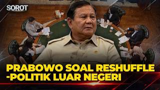 [FULL] Blak-blakan! Presiden Prabowo Jawab Isu Reshuffle hingga RUU Perampasan Aset